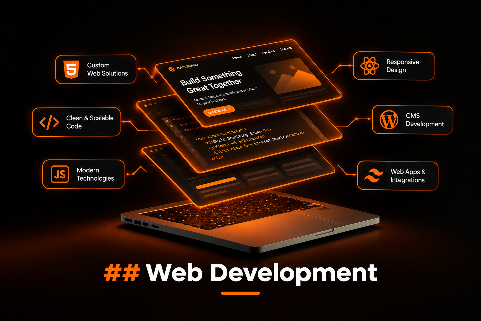 Web Development illustration