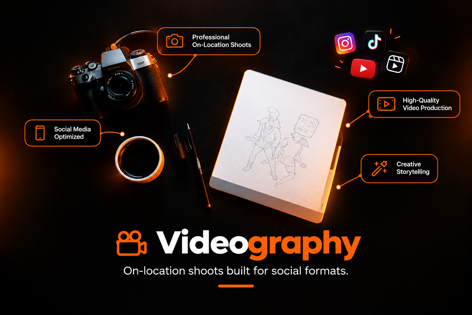 Videography illustration